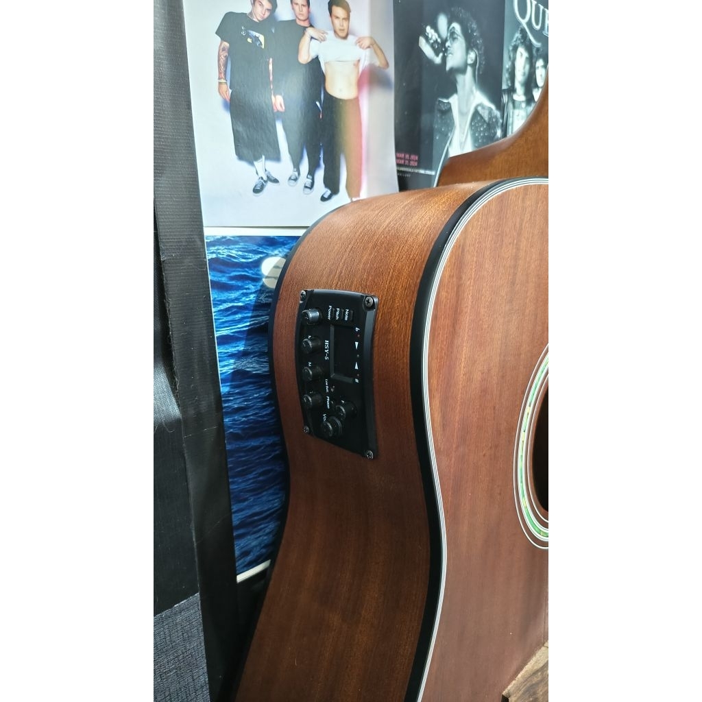 Gitar Akustik Elektrik Scorpion Second