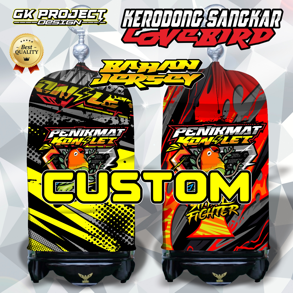 CUSTOM KERODONG LOVEBIRD GK PROJECT