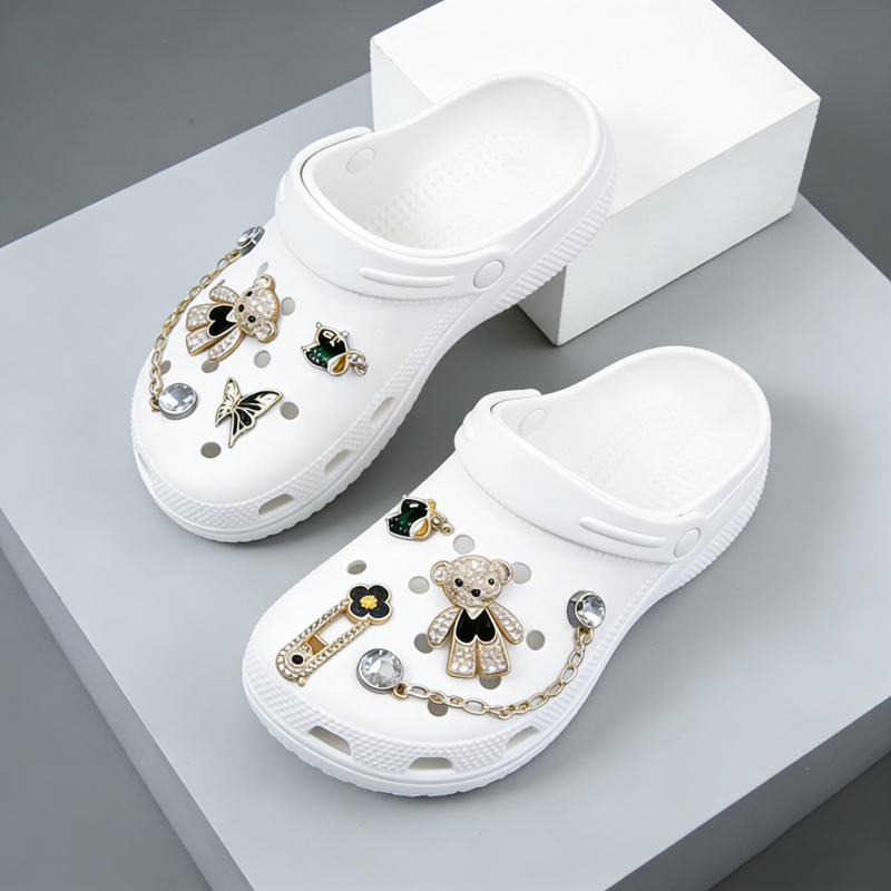 Sandal Wanita Sandal Fuji Wanita Clog Cewek Casual Fashion Korea Kekinian Sendal Selop Unisex Kodok 