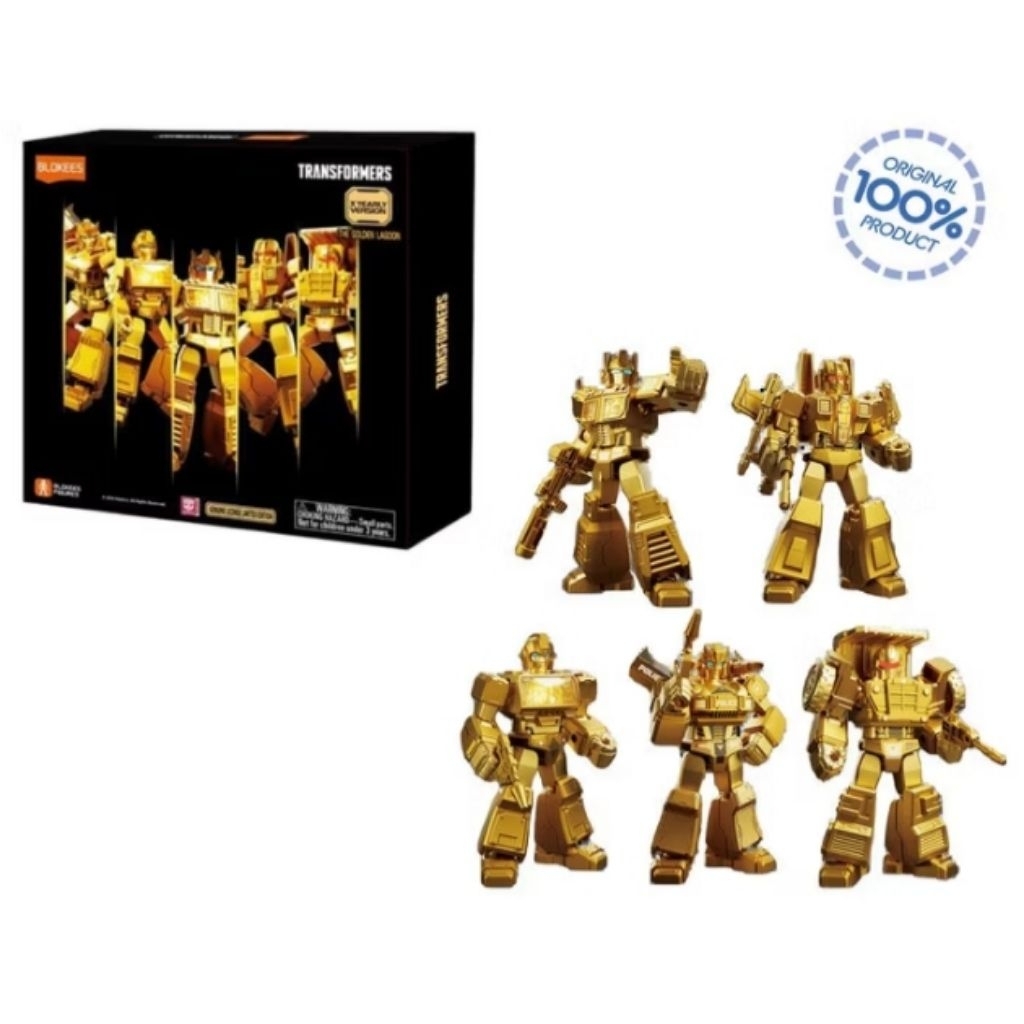 BLOKEES Transformers The Golden Lagoon X Yearly Version