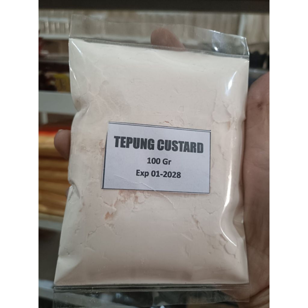 TEPUNG CUSTARD HERCULES TIMBANG 100 GR/TEPUNG CUSTARD POWDER/TEPUNG FLA