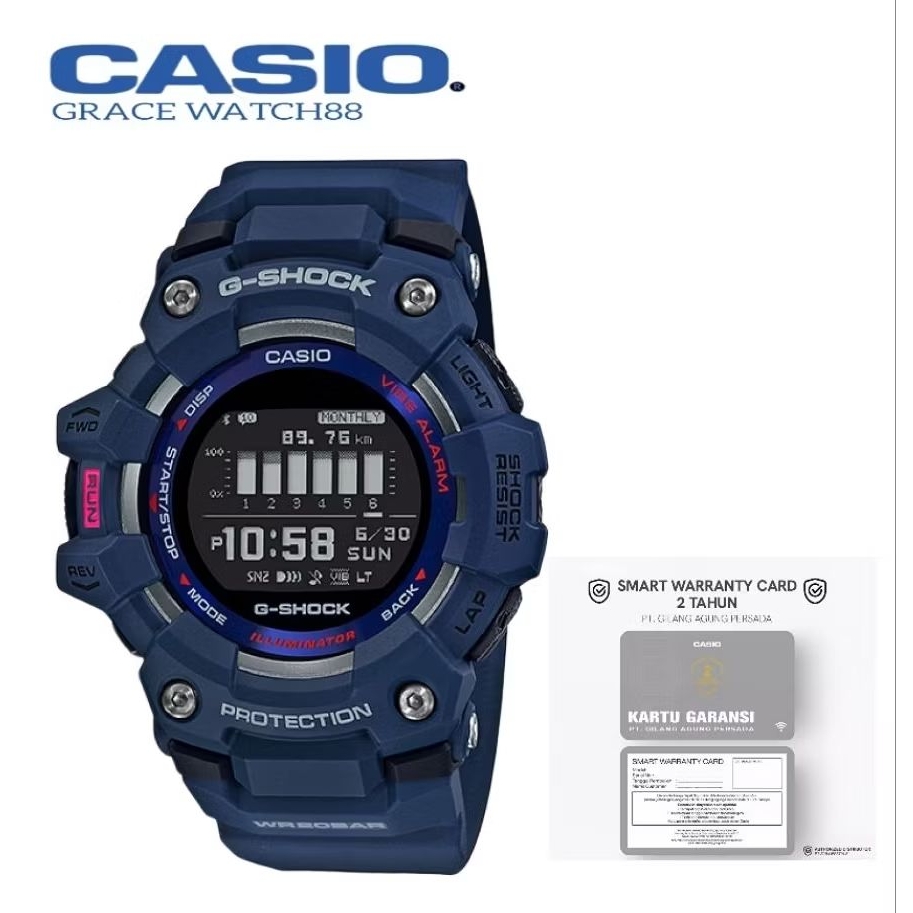 CASIO G-SHOCK GBD-100-2DR / GSHOCK GBD100-2 ORIGINAL & GARANSIfree Kaos g-shock