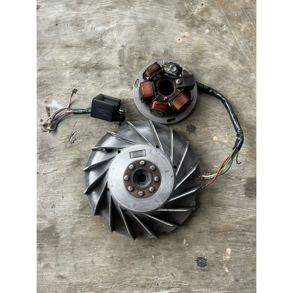 Pengapian Set Vespa Excel Original Copotan