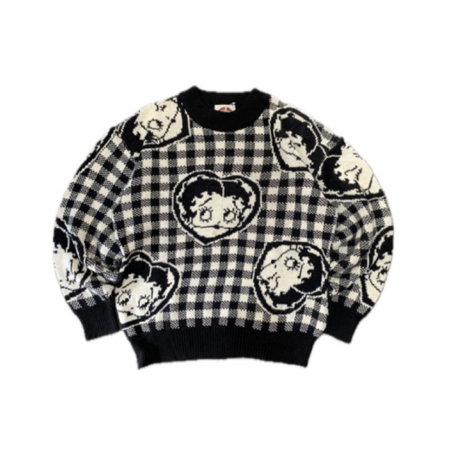 sweater rajut bettyboop vintage / bettyboop vintage