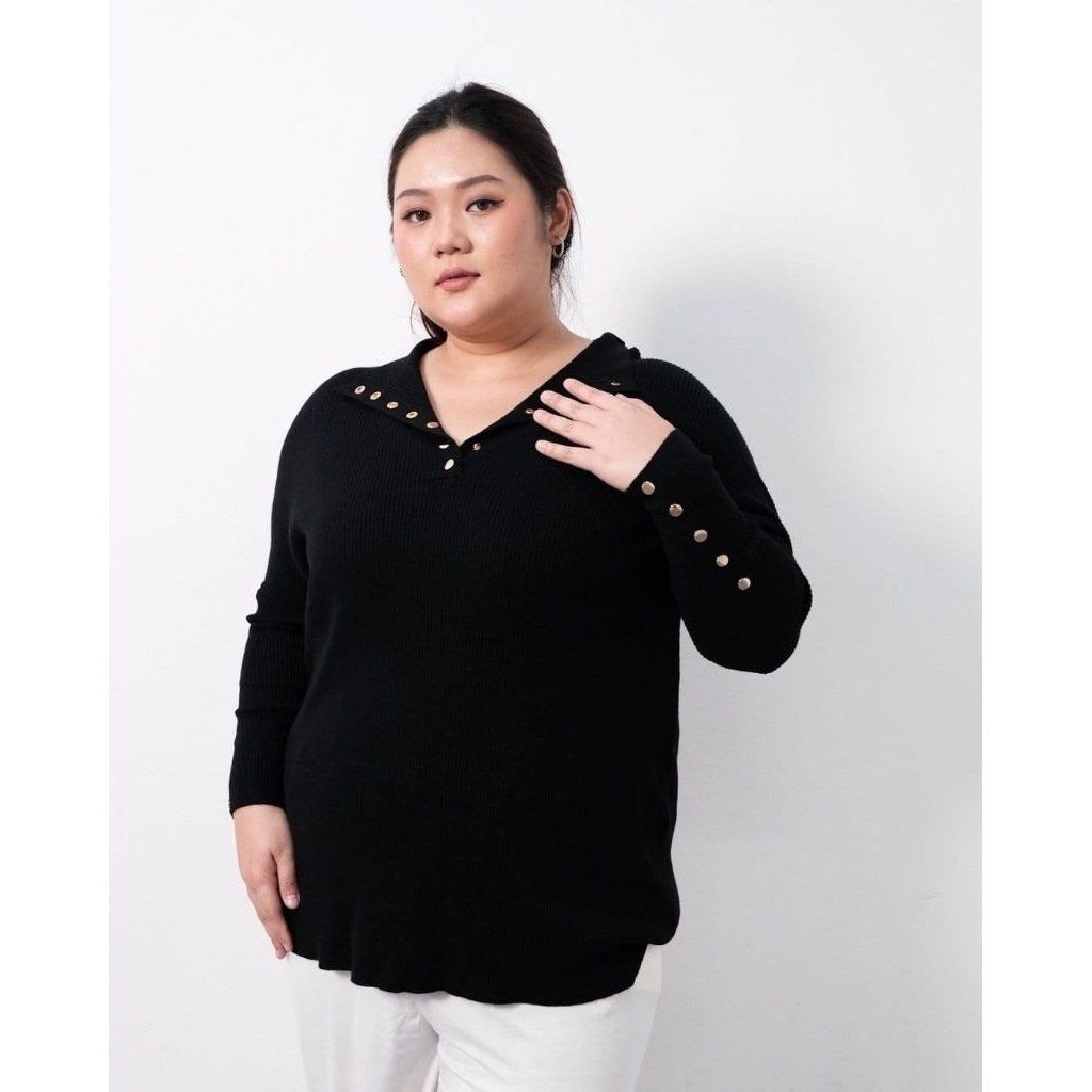Baju oversized batwing knit top pinkdose / batwing inara rajut jumbo halus / atasan jumbo rajut / in