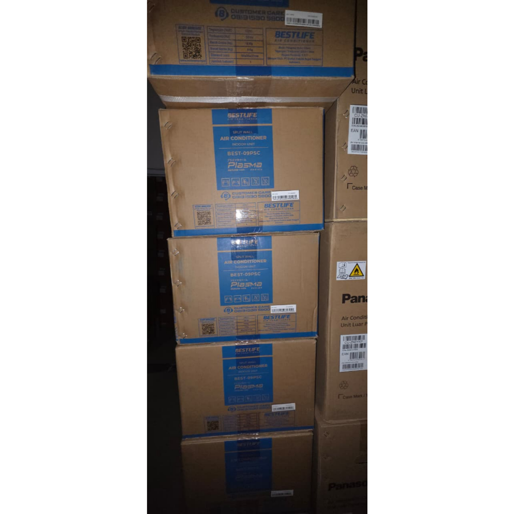 INDOOR DAN OUTDOOR AC BARU 0,5PK . KAWALITAS TERJAMIN