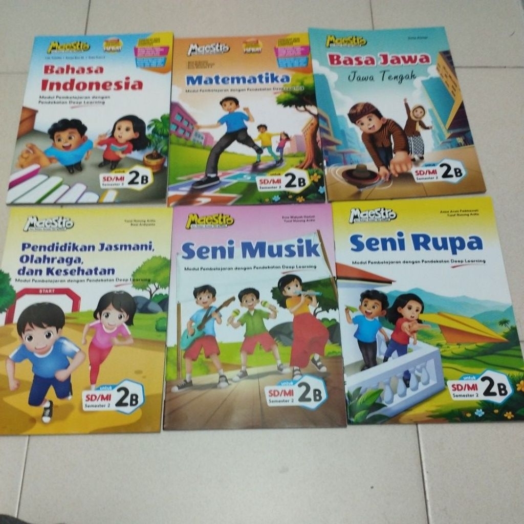 LKS MAESTRO KELAS 2 SD/MI SEMESTER 2 KURIKULUM MERDEKA, KUNCI LKS MAESTRO KELAS 2 SD
