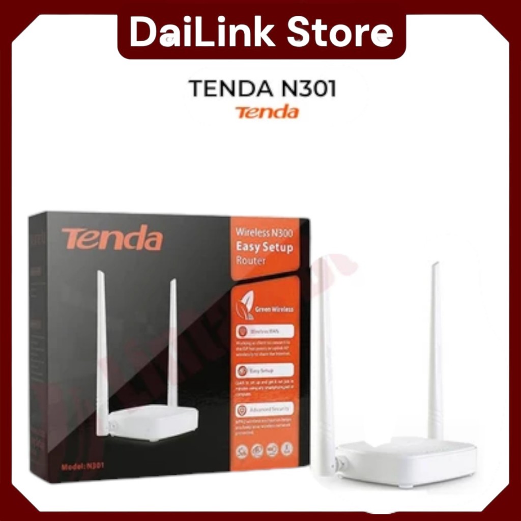 Wireless Router N300 Tenda N301