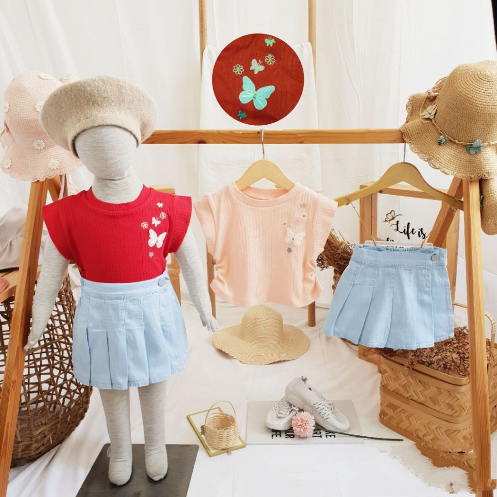 Gi-dae - setelan import anak cewek