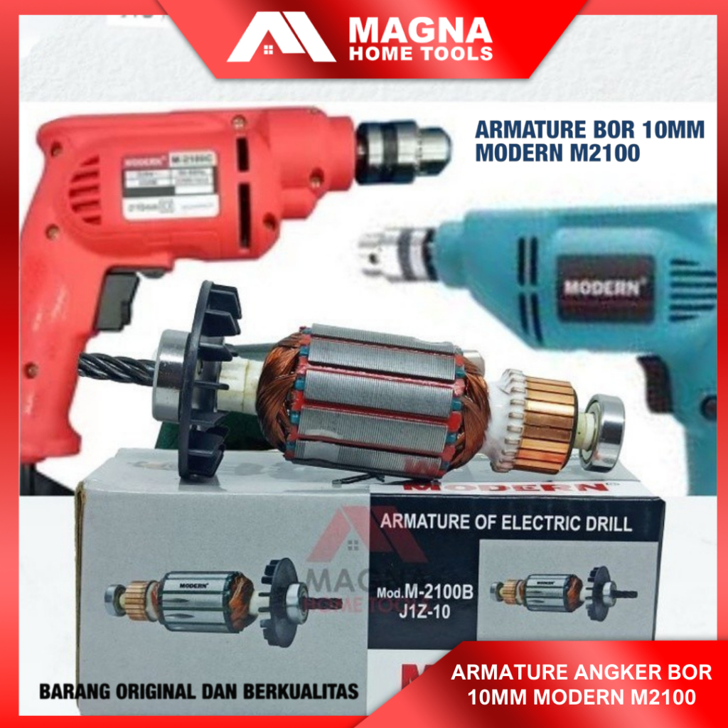ARMATURE ANGKER BOR 10MM MODERN M2100 [ORIGINAL]