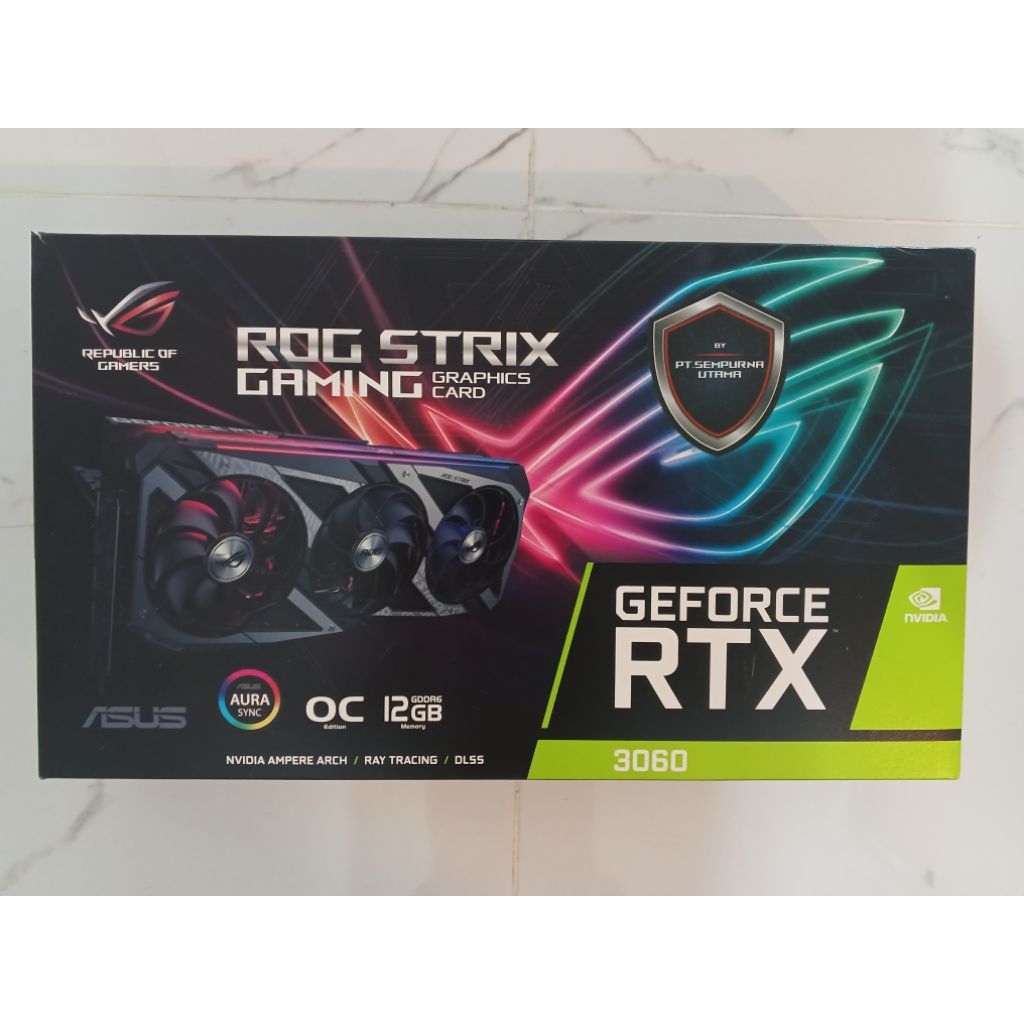VGA Asus ROG Strix 3060 12 GB