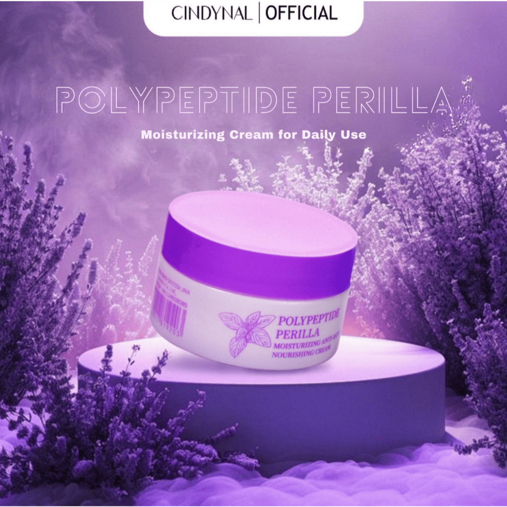 YZKMSKIN - CINDYNAL Cream Wajah Polypeptide Perilla Moisturizing Cream 60gr