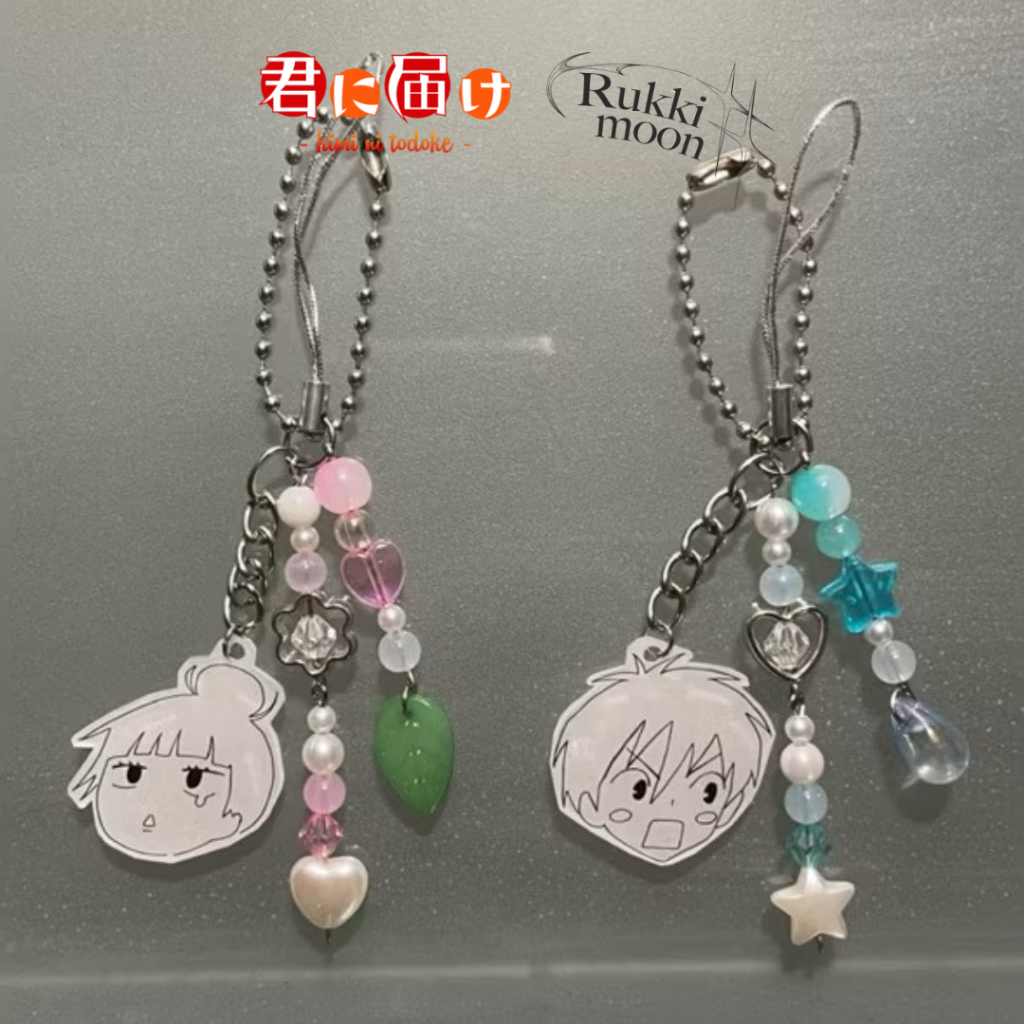 kimi ni todoke couple phone strap | charm | keychain | keyring | kazehaya | sawako