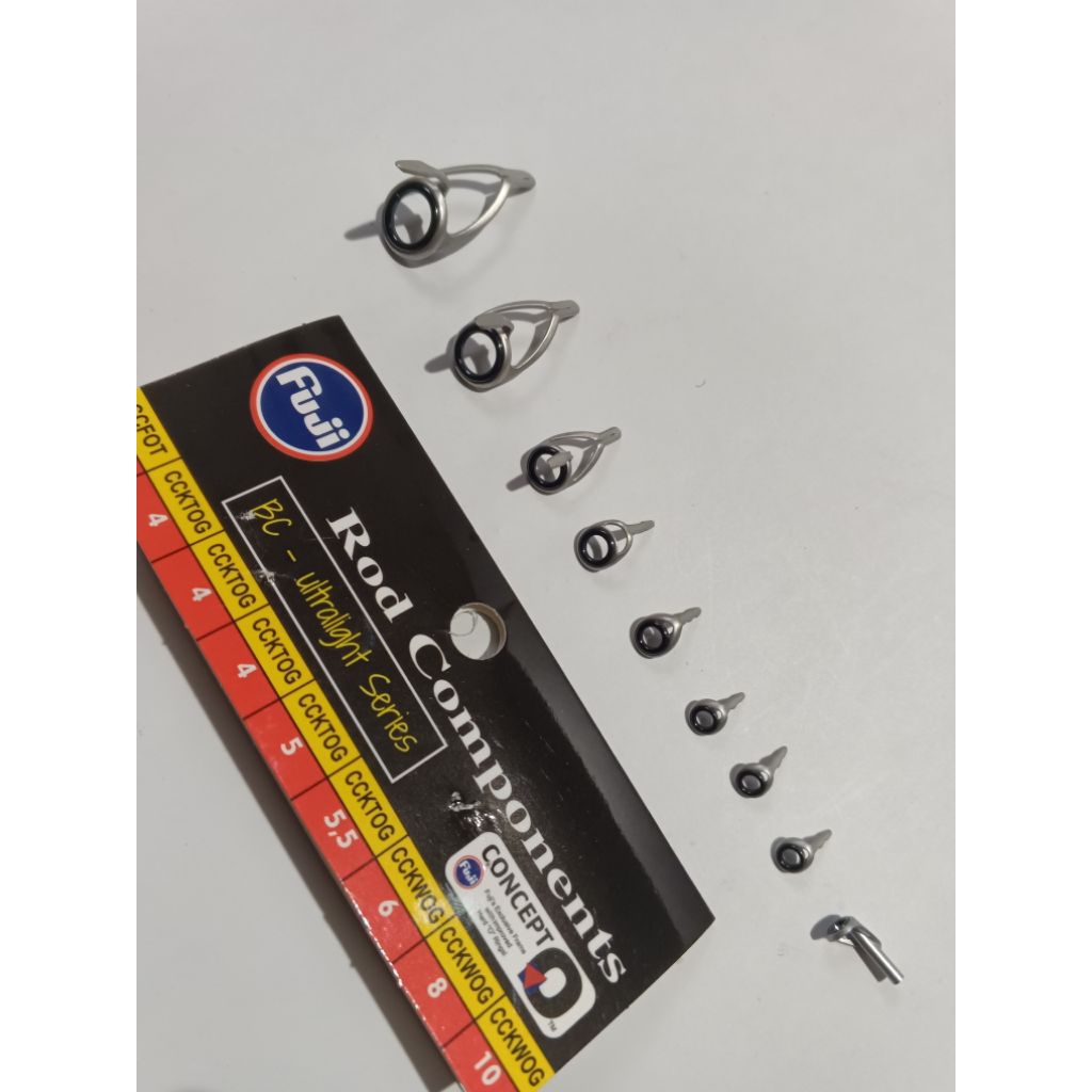 Ring Guide Fuji warna silver  BC UL dan BC Light mamarit Fuji Joran Pancing