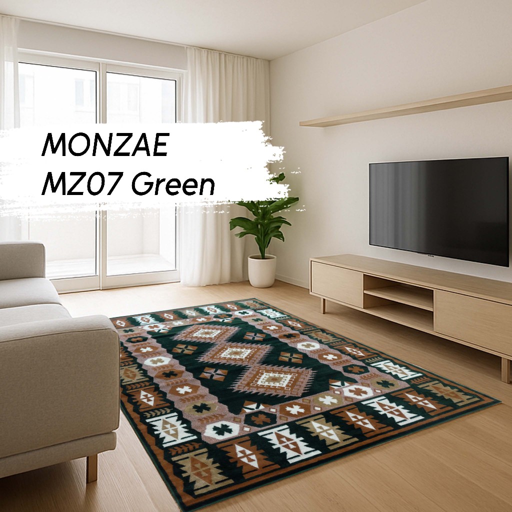 KARPET MONZAE 210 X 300 MZ07 GREEN