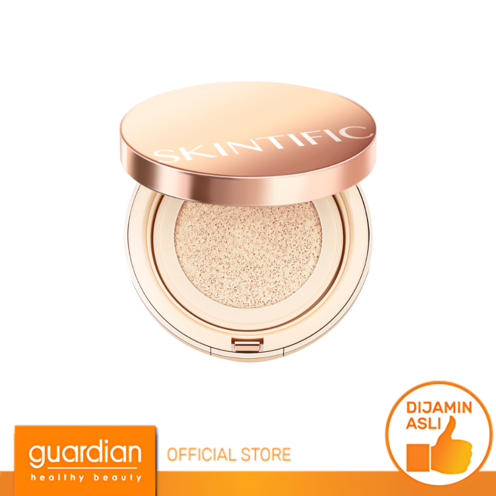 Skintific Cover All Perfect Air Cushion -High Coverage Poreless&Flawless Foundation 24H Long-lasting