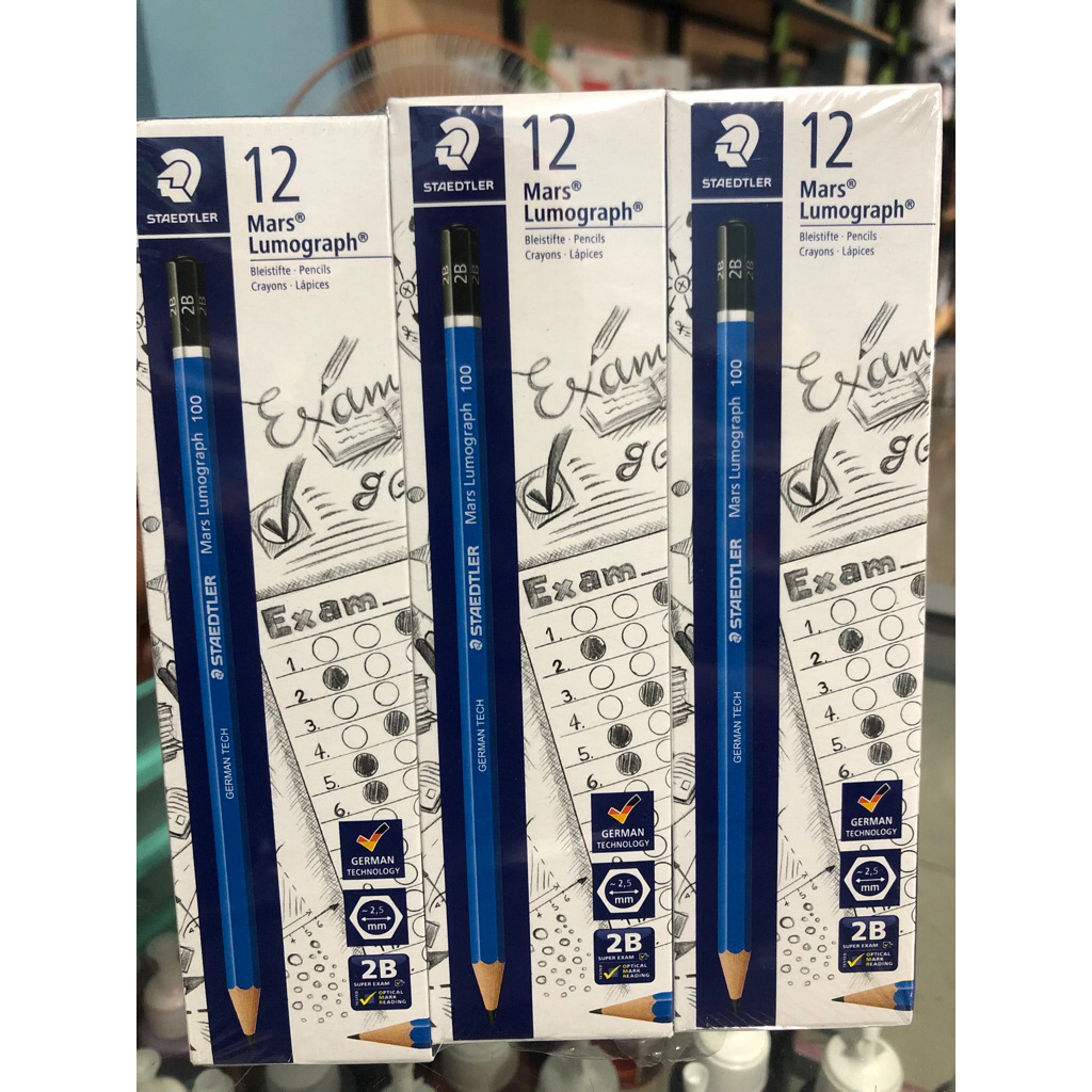 Pensil staedtler 2b 1pak