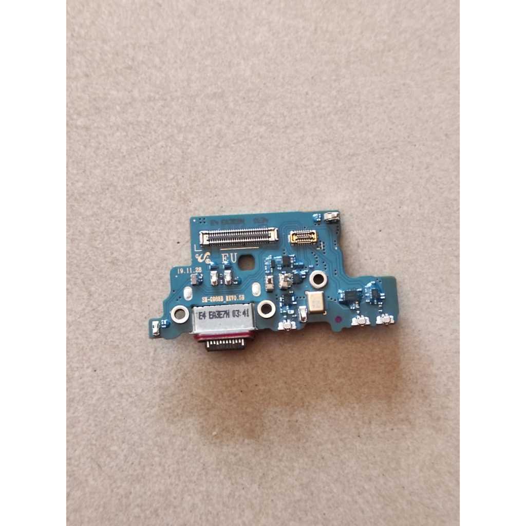 Papan charger Samsung S20 ultra ori copotan normal bergaransi