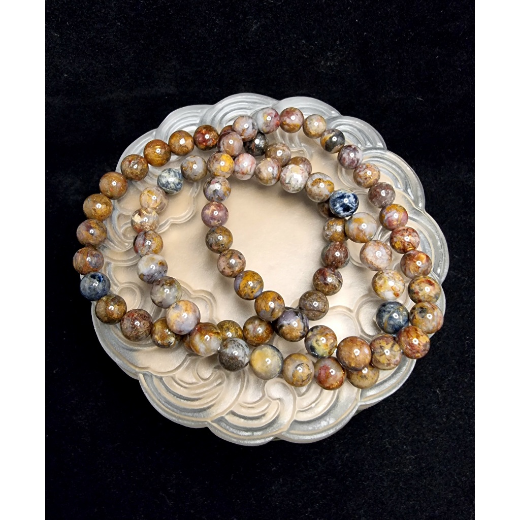 Gelang Batu Pietersite Namibia Stone 2A 7mm C1212