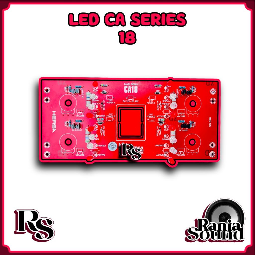 Led CA Series Panel Depan CA 18 ups