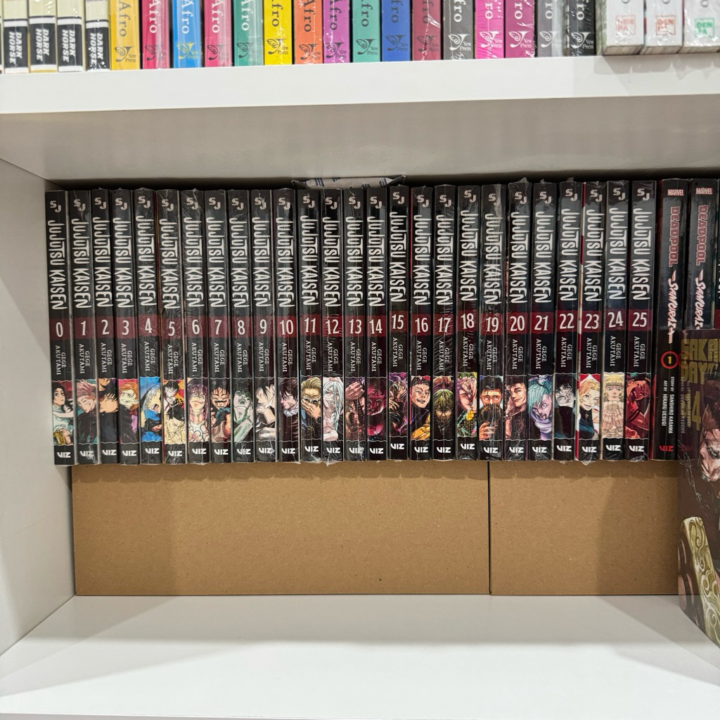 Jujutsu Kaisen Manga English Viz Media Set 0-25 Sealed