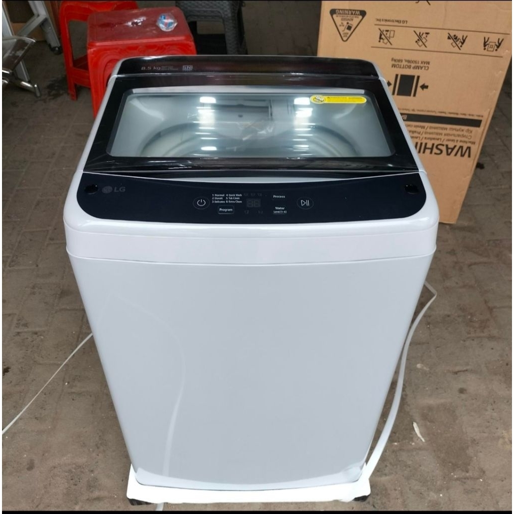 MESIN CUCI LG T2185NBTS 2185 NBTS 8,5KG 1 TABUNG T-2185NBTS TOP LOADING
