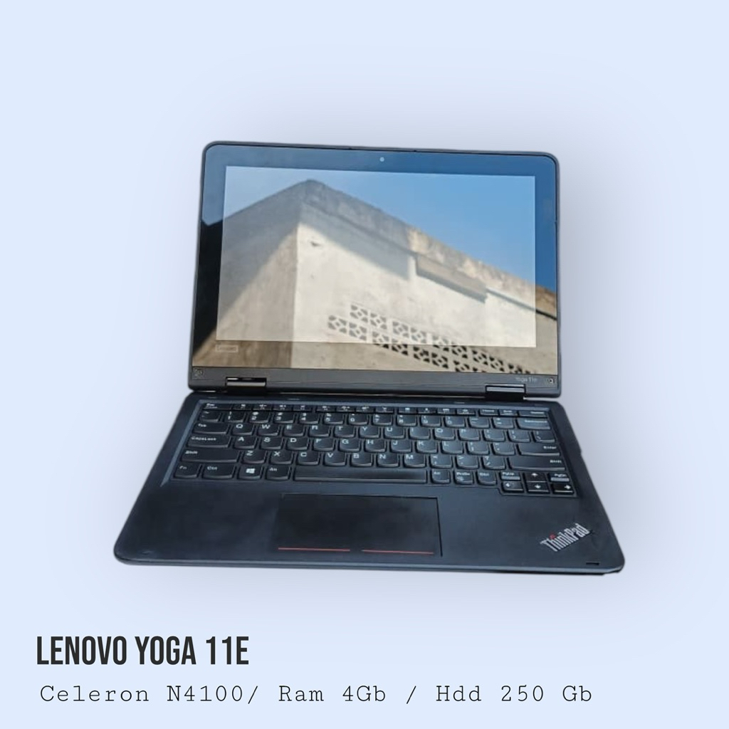 Laptop Lenovo Yoga 11e Celeron N4100 RAM 4GB HDD 250GB Touchscreen
