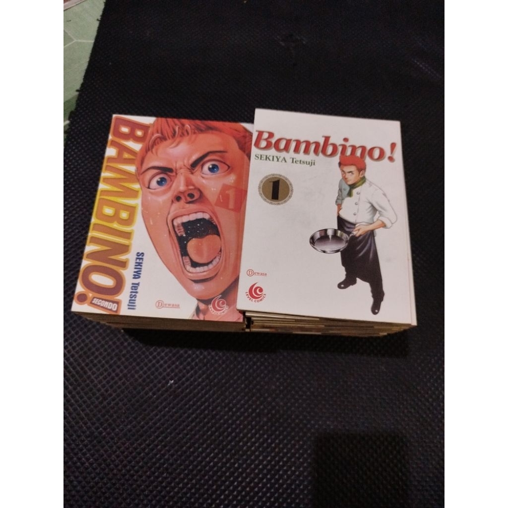 komik bambino 1-15 + bambino secondo 1-13