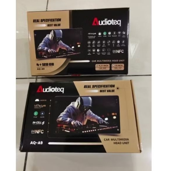 HEAD UNIT ANDROID AUDIOTAGE 10" RAM 4/128NFC