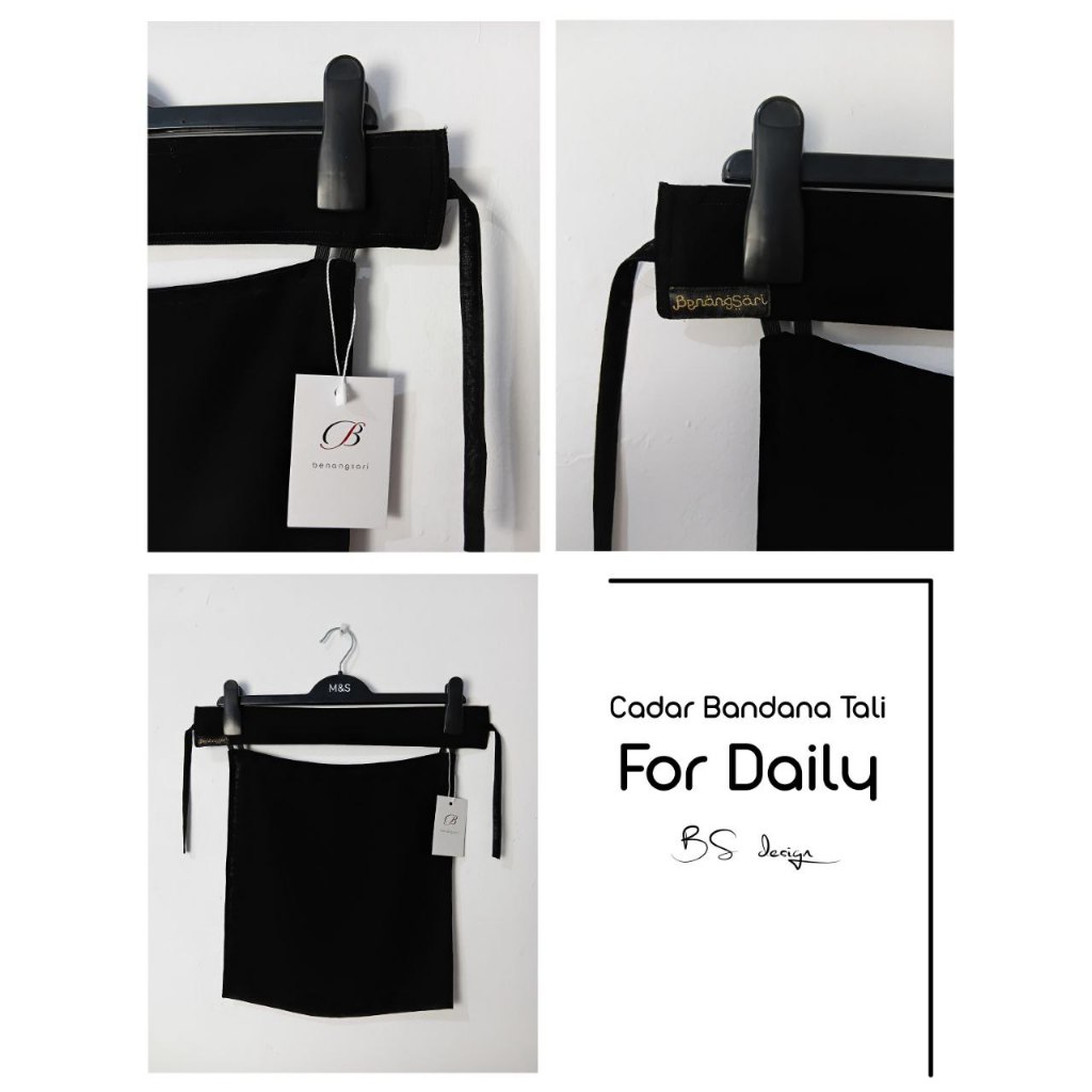 CADAR BANDANA TALI BENANGSARI | CADAR ARAB | CADAR JETBLACK | CADAR SIFON PREMIUM | CADAR SIFON HAYA