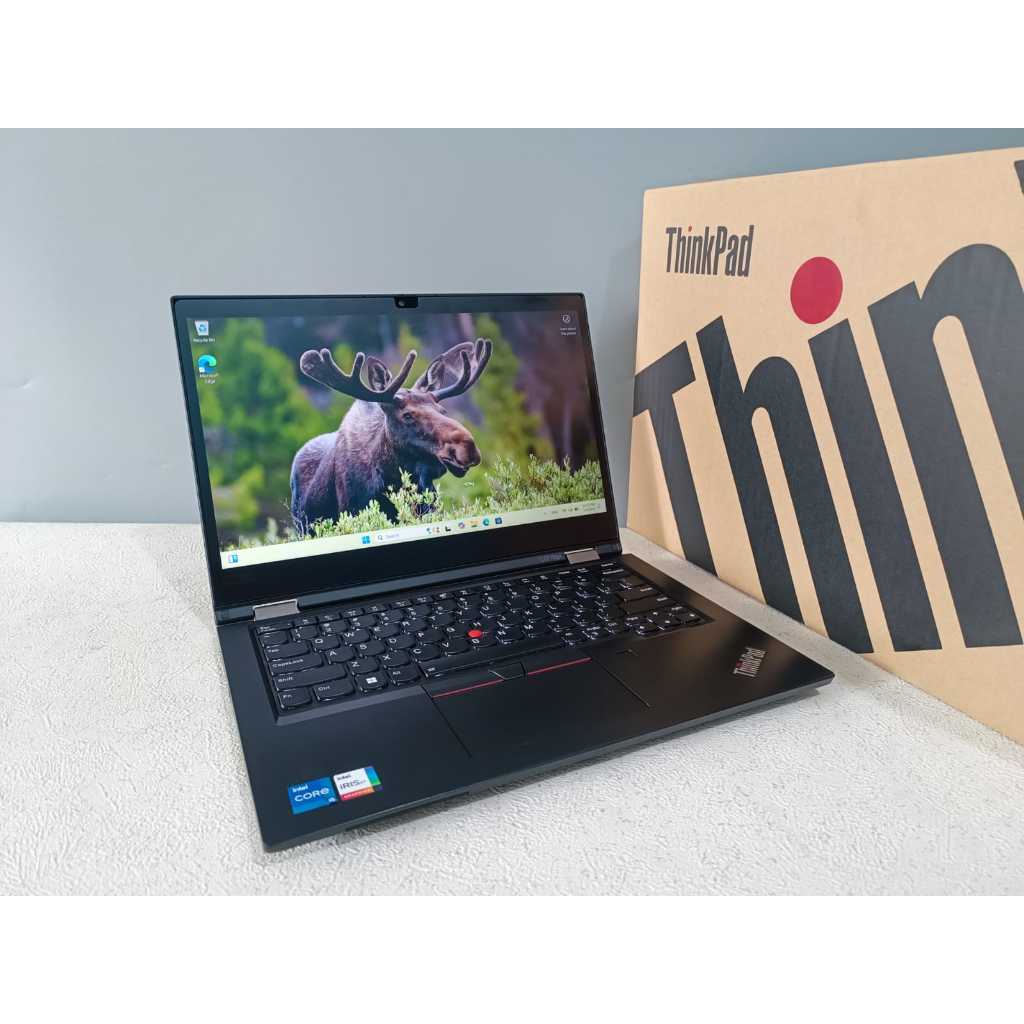 Thinkpad L13 Yoga i5 1145G7 Layar Touchscreen RAM 16GB Fullset