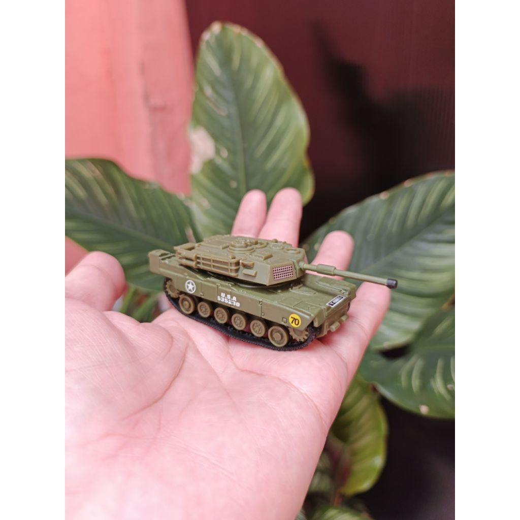 Diecast Realtoy Tank M1 Abrams USA Military Militer Rare Loose Action City