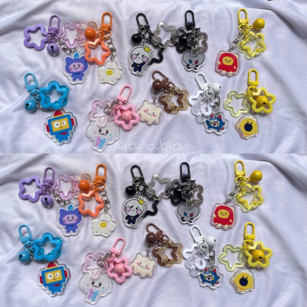 KEYCHAIN TRUZ TREASURE | GANTUNGAN KUNCI KPOP Merchandise