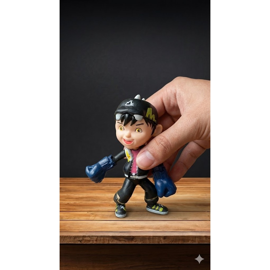 Mainan Action Figure Boboiboy Gempa