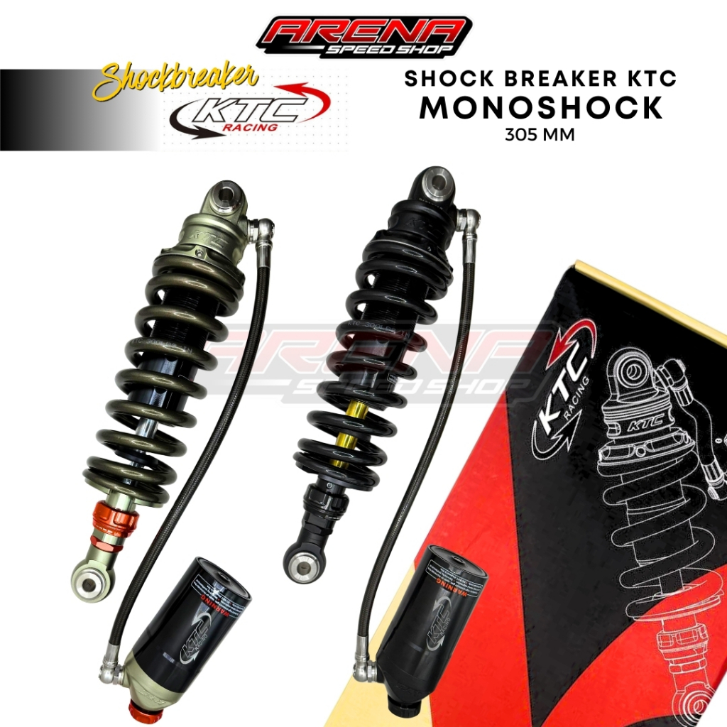 KTC Monoshock Shockbreaker 255mm - Mono Shock Ninja RR  325 mm Original