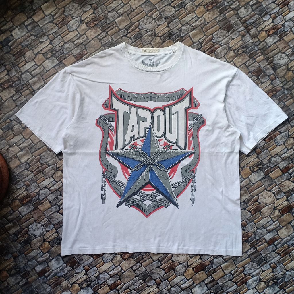 Kaos MMA brand TAPOUT PL, Tshirt Vintage branded TAPOUT