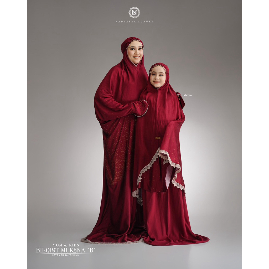 BILQIST MUKENA SERIES BY NADHEERA LUXURY