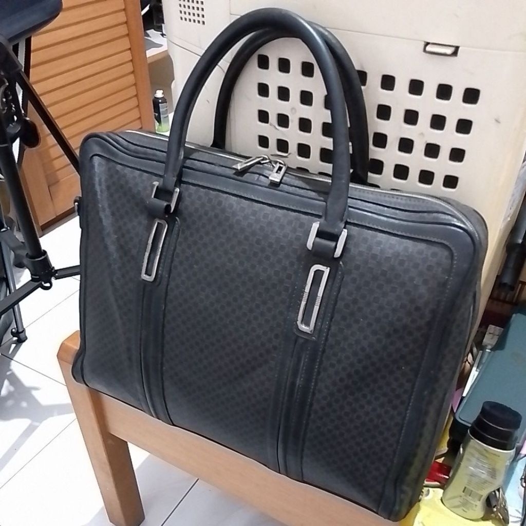 Tas Kerja Kulit Asli Mixed PVC DAKS...