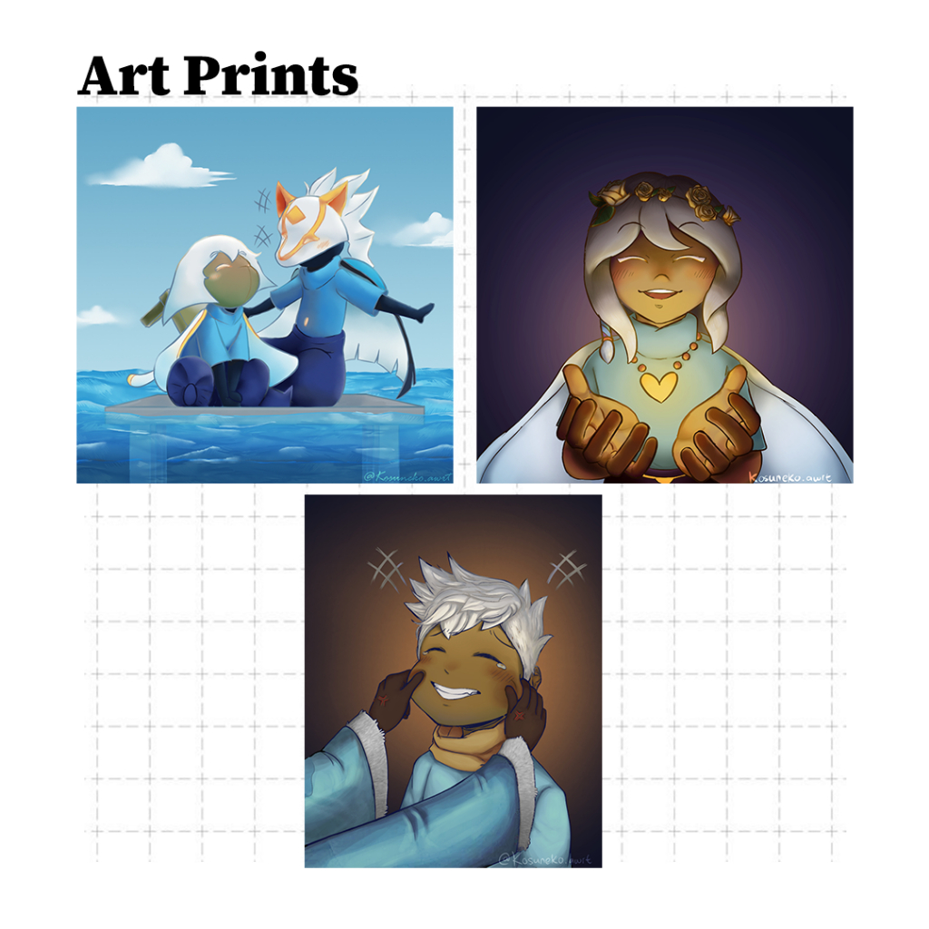 Sky cotl A5 / A6 Art Prints