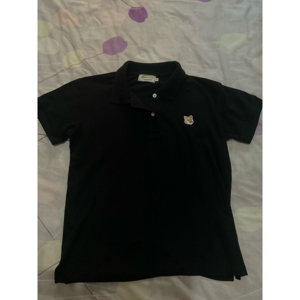 [PRELOVED] MAISON KITSUNE FRANCE Polo Shirt Fox Head