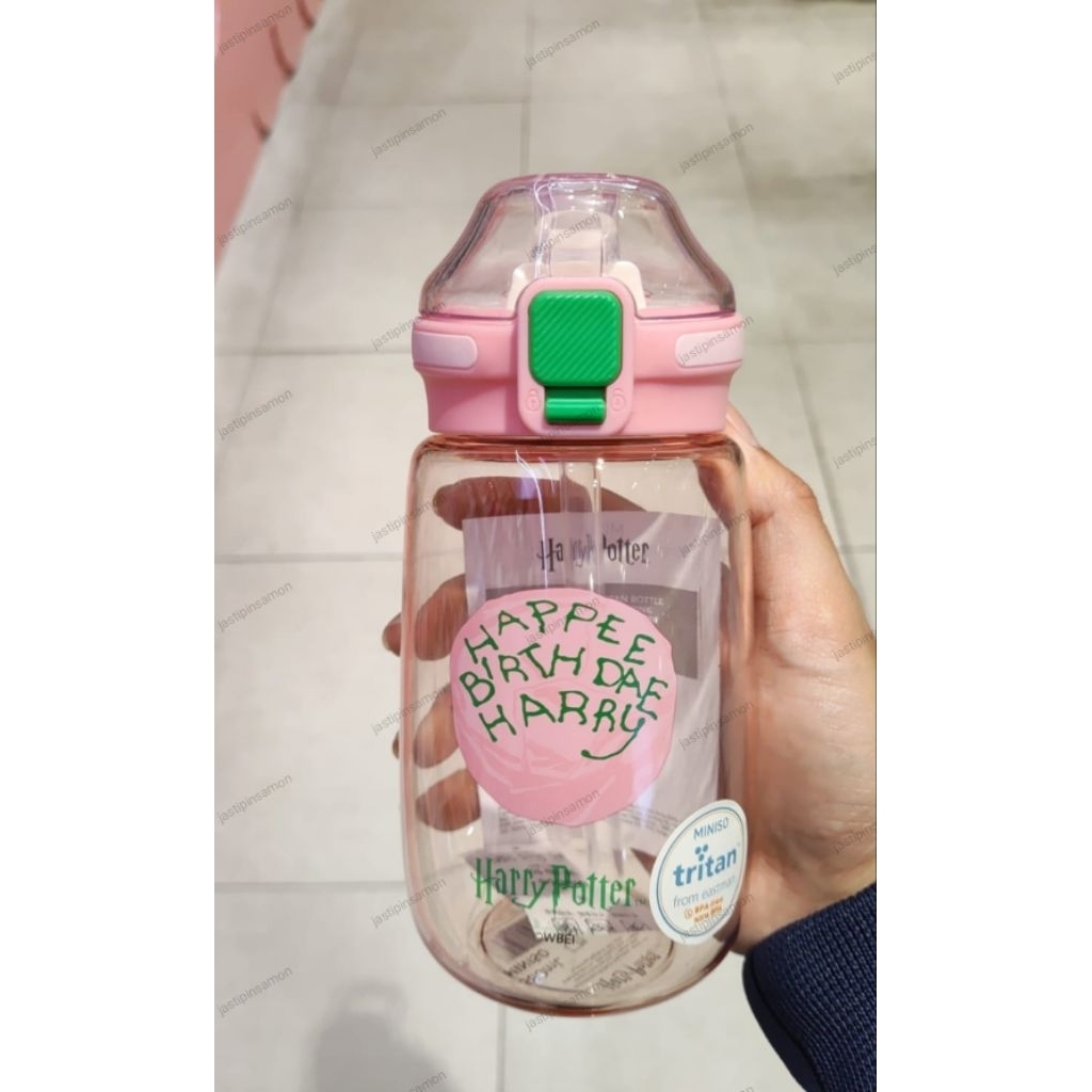 Botol Minum Tumbler Insulated Bottle Harry Potter x Miniso 580ml