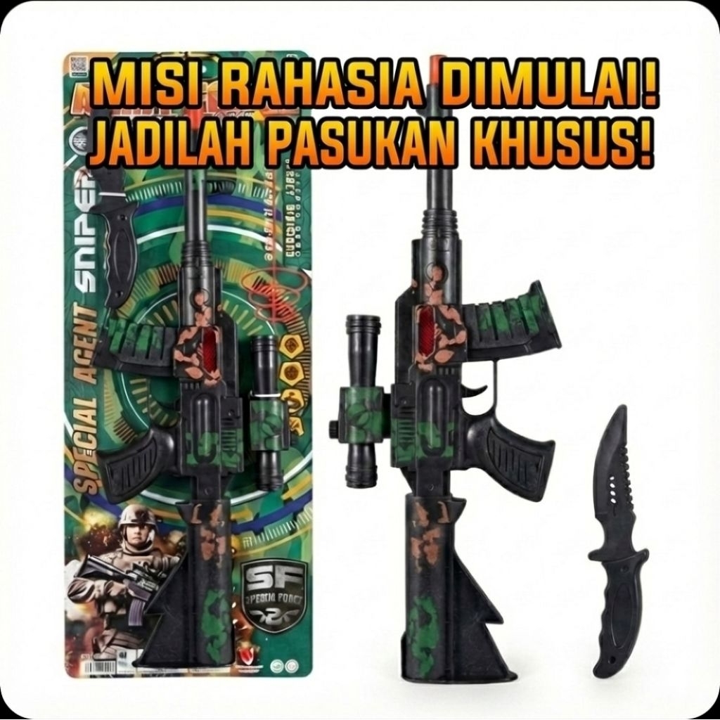 mainan tembak tentara ARMY FORCE