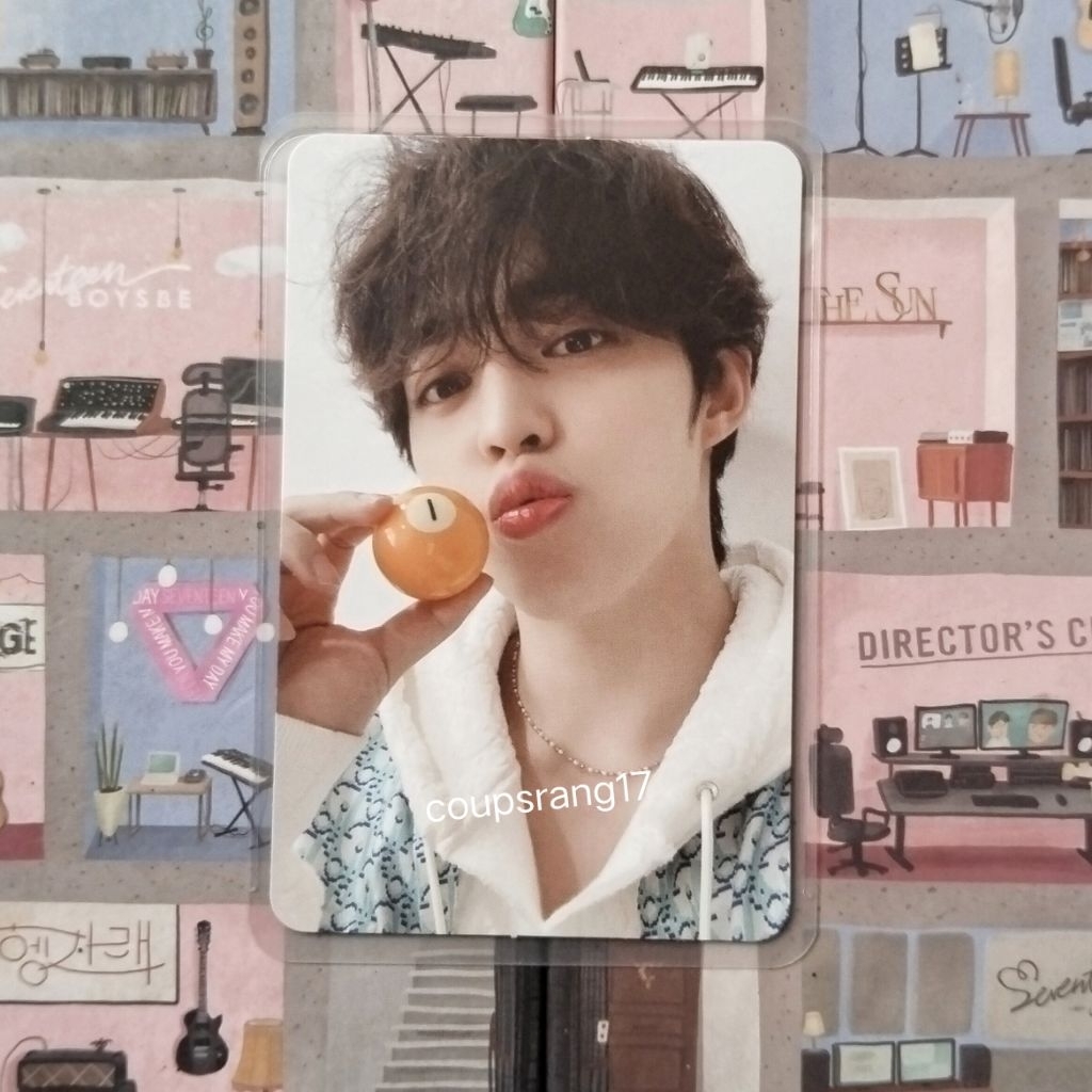 (cek deskripsi) PHOTOCARD OFFICIAL SEVENTEEN SCOUPS YOUR CHOICE BOLA CIMUMU