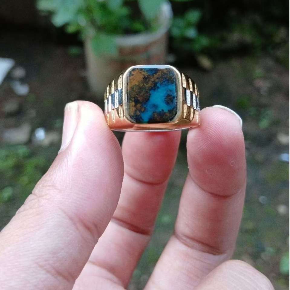 cincin bacan kembang kotak natural
