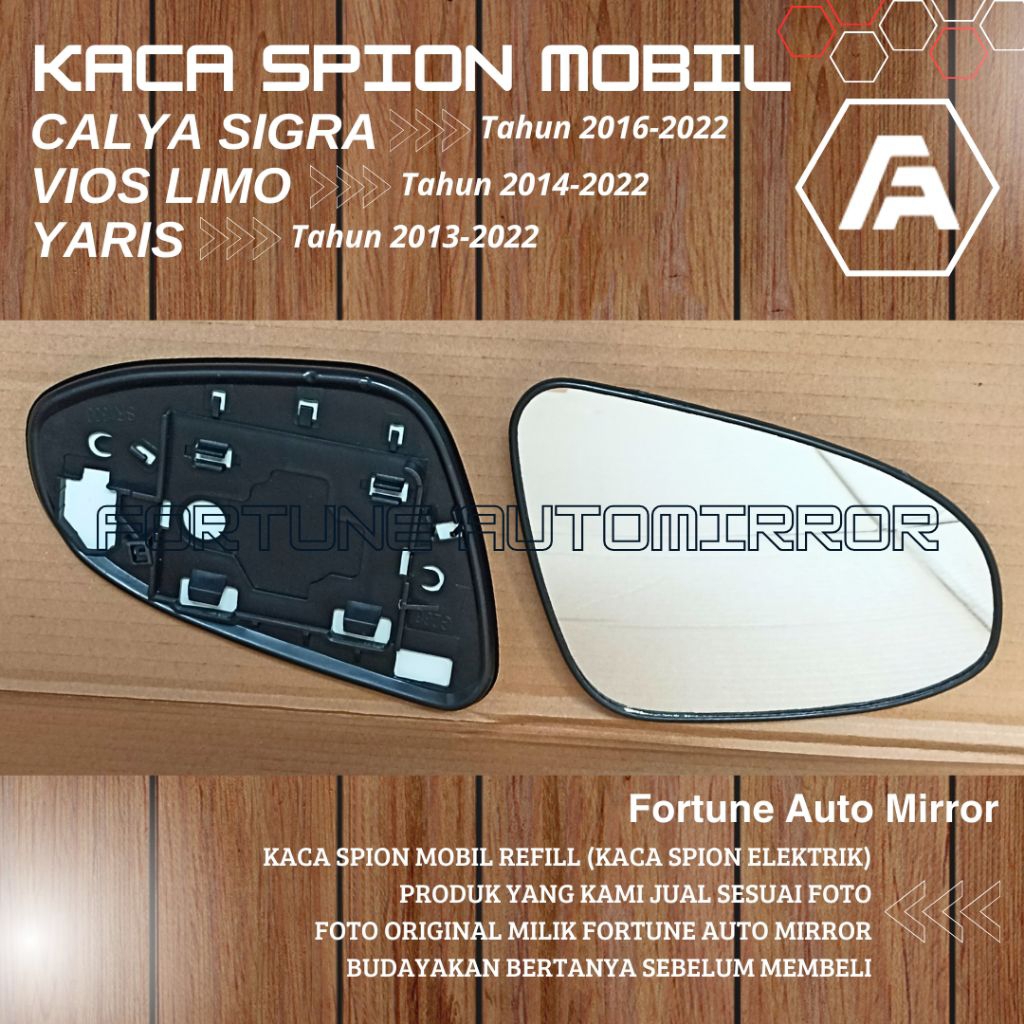 Kaca Spion Mobil Calya Sigra Vios Limo Yaris 2016-2022