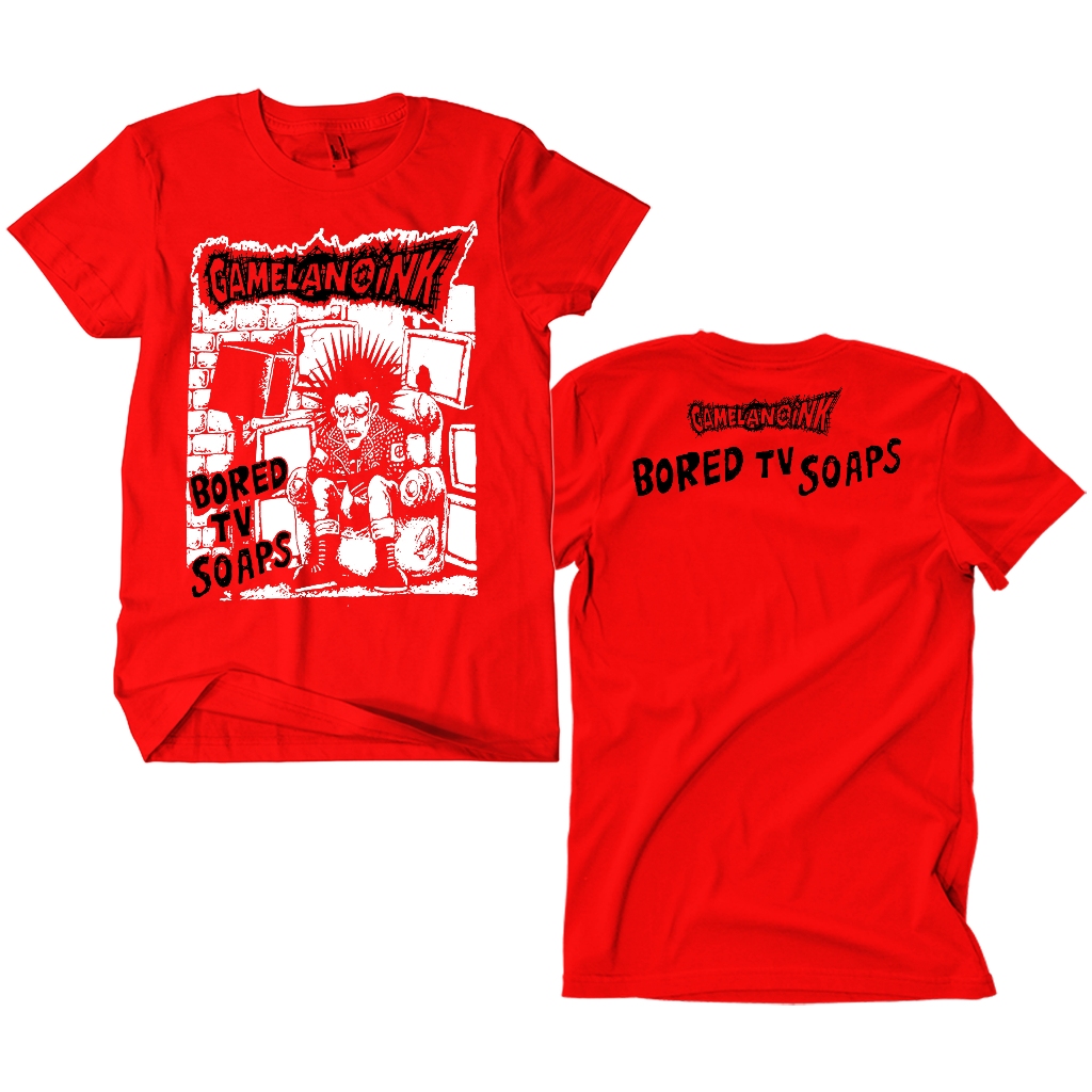 Kaos Band Punk Gamelanoink - Bored Tv Soaps merah