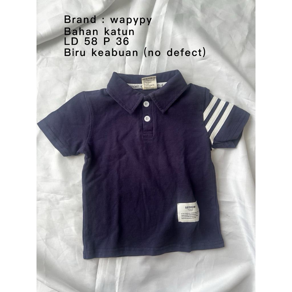 Preloved - kemeja dan kaos polo anak laki-laki