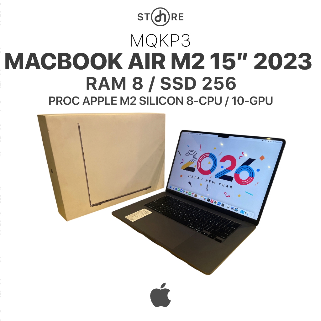 Second , Macbook Air M2 , 2023 15" , 8/256 , Space Grey , MQKP3