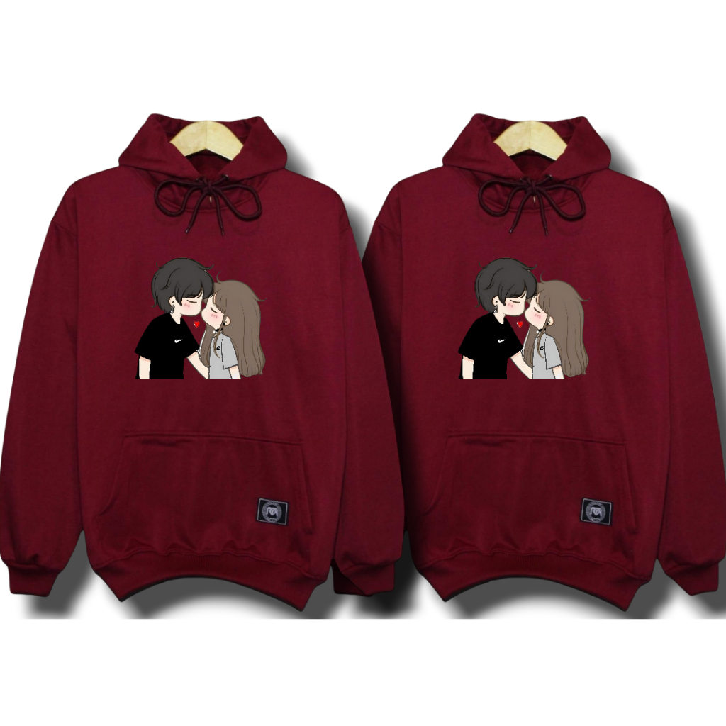 hoodie couple pria wanita / jaket couple viral kekinian / sweater couple pasangan terbaru / HOODIE p