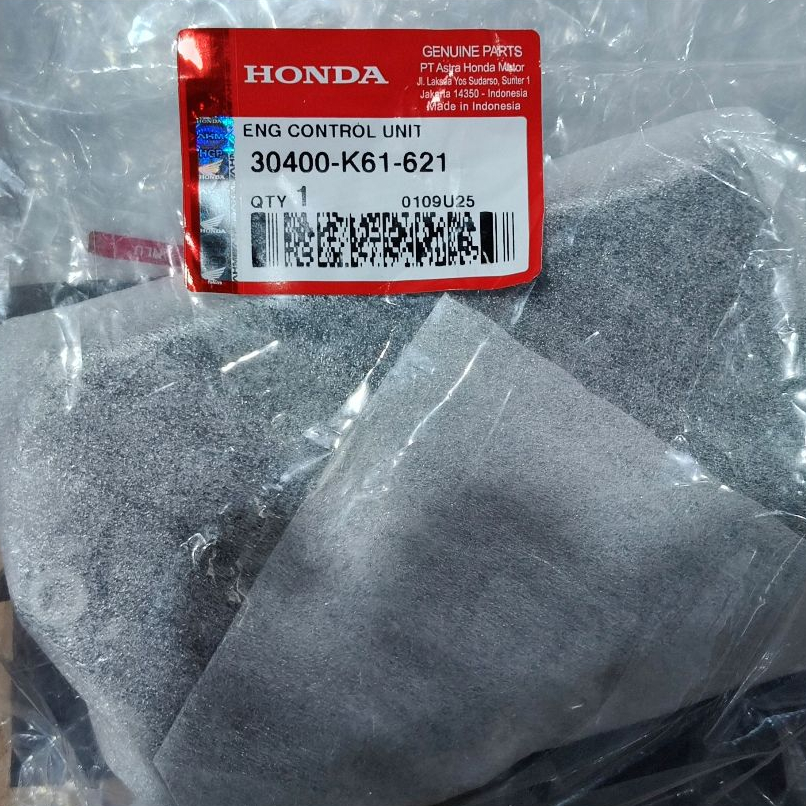 30400K61621 Ecu beat pop ori AHM Honda 30400-K61-621